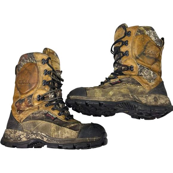 CABELAS Insulated Camo Hunting Boots Gore-Tex Supprescent Men\'s US 9.5W 81-2163 main image 9